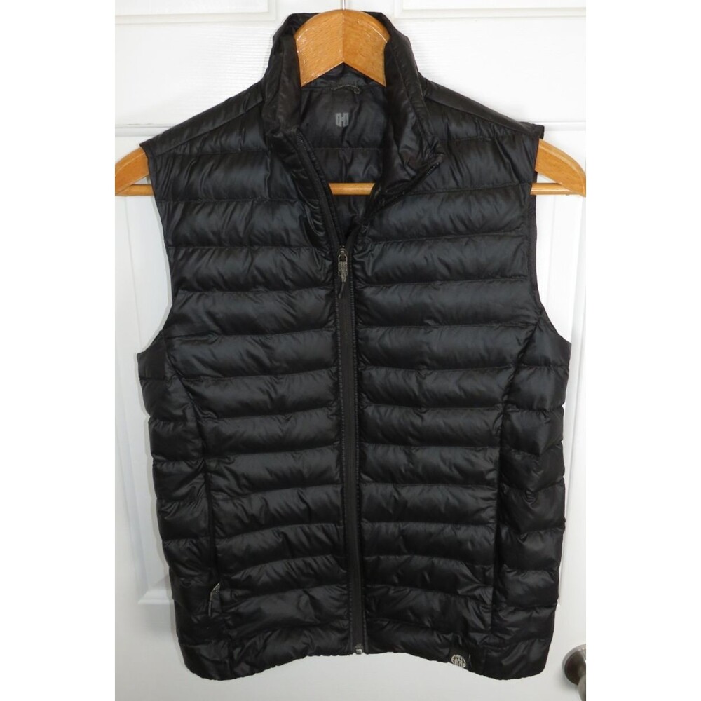 REI Co-Op Women's Down Puffer Vest Full Zip Lightweight Black Size Medium